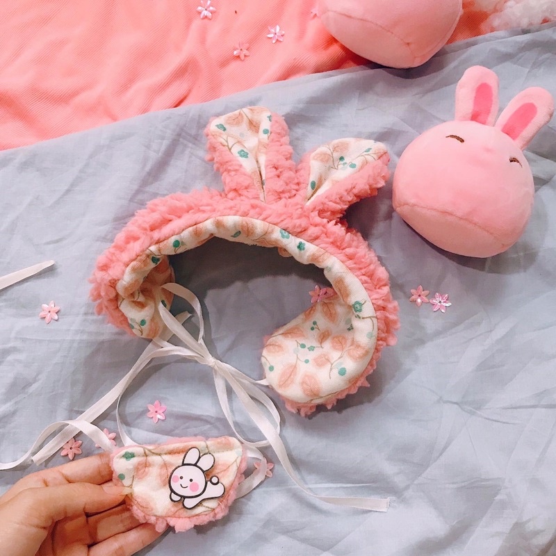 Set đeo cổ và tai thỏ 10-15-20-40