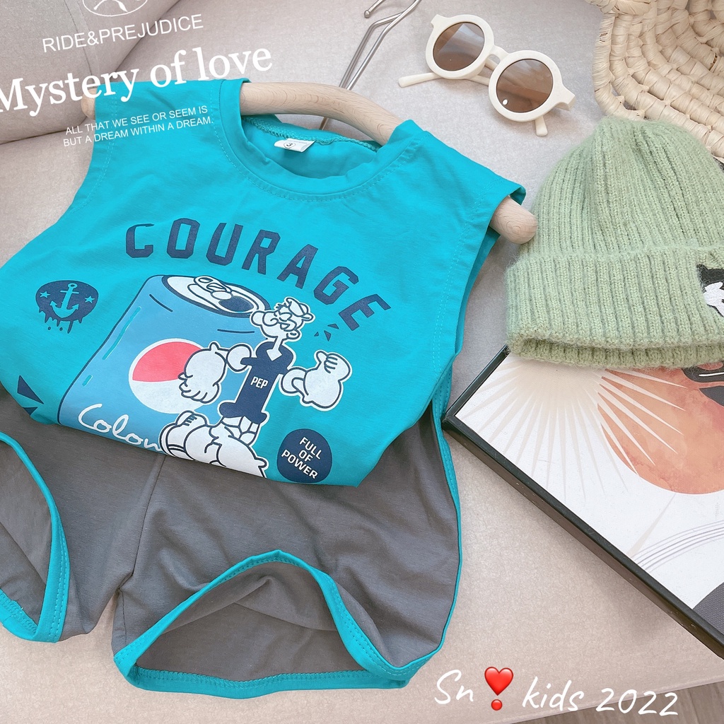 Bộ ba lỗ COURAGE bé trai