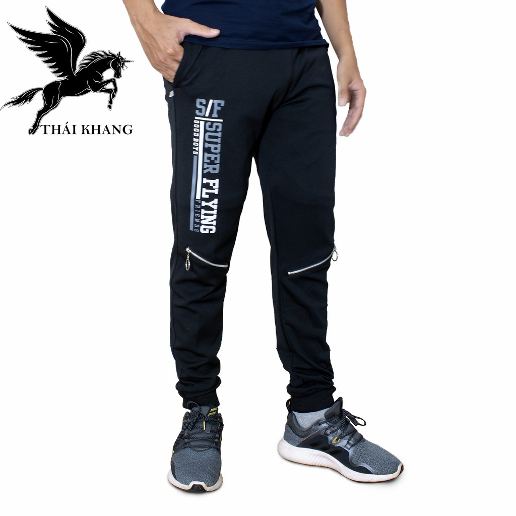 Quần thể thao nam dài thun LOẠI 1 chống UV đi nắng cực thoải mái loại quần dài thun nam vải mát DN30 | BigBuy360 - bigbuy360.vn