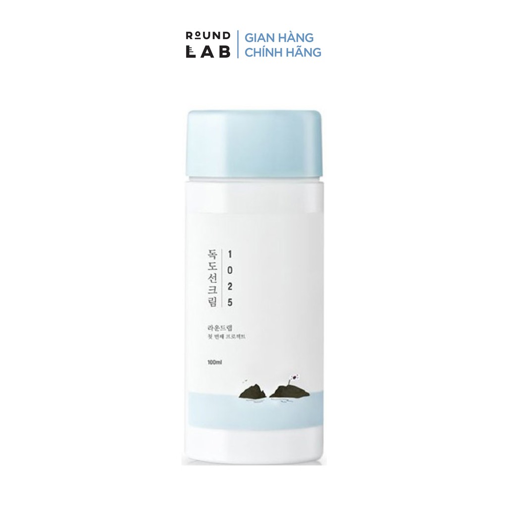 Kem chống nắng vật lý dạng sữa Round Lab 1025 Dokdo Sun Screen 100ml