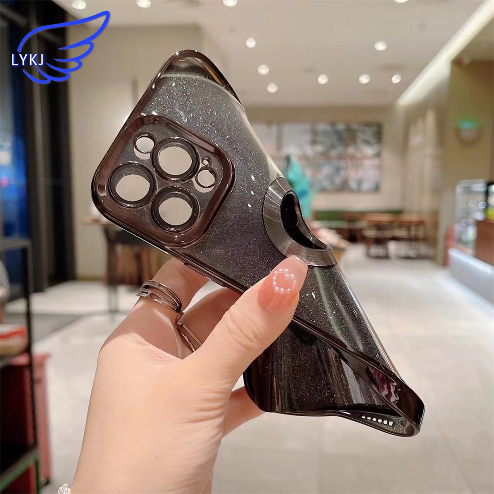 Ốp Điện Thoại TPU Mạ Điện Họa Tiết CD Cao Cấp Chống Rơi Cho iPhone 13promax 11 12pro xsmax xs xr