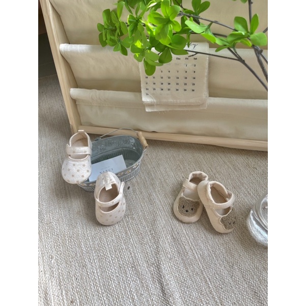 Giày Bông mềm chống trượt em bé Nanci