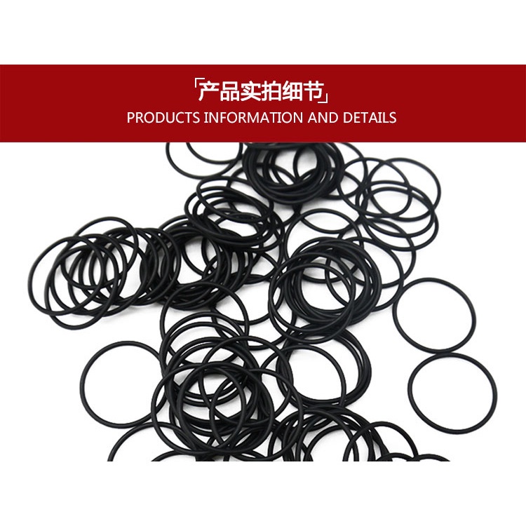 【Vòng Niêm Phong Đường Kính Ngoài 6~75mm 2.4mm Chống Dầu Chống Mòn Màu Đen Chất Lượng Cao