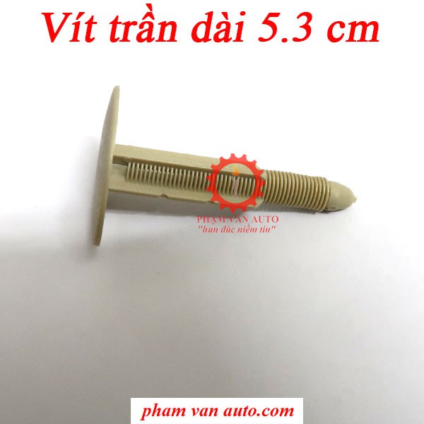 Vít nở nhựa trần transit dài 5.3cm - Nút nhựa trần transit hàng cao cấp giá rẻ