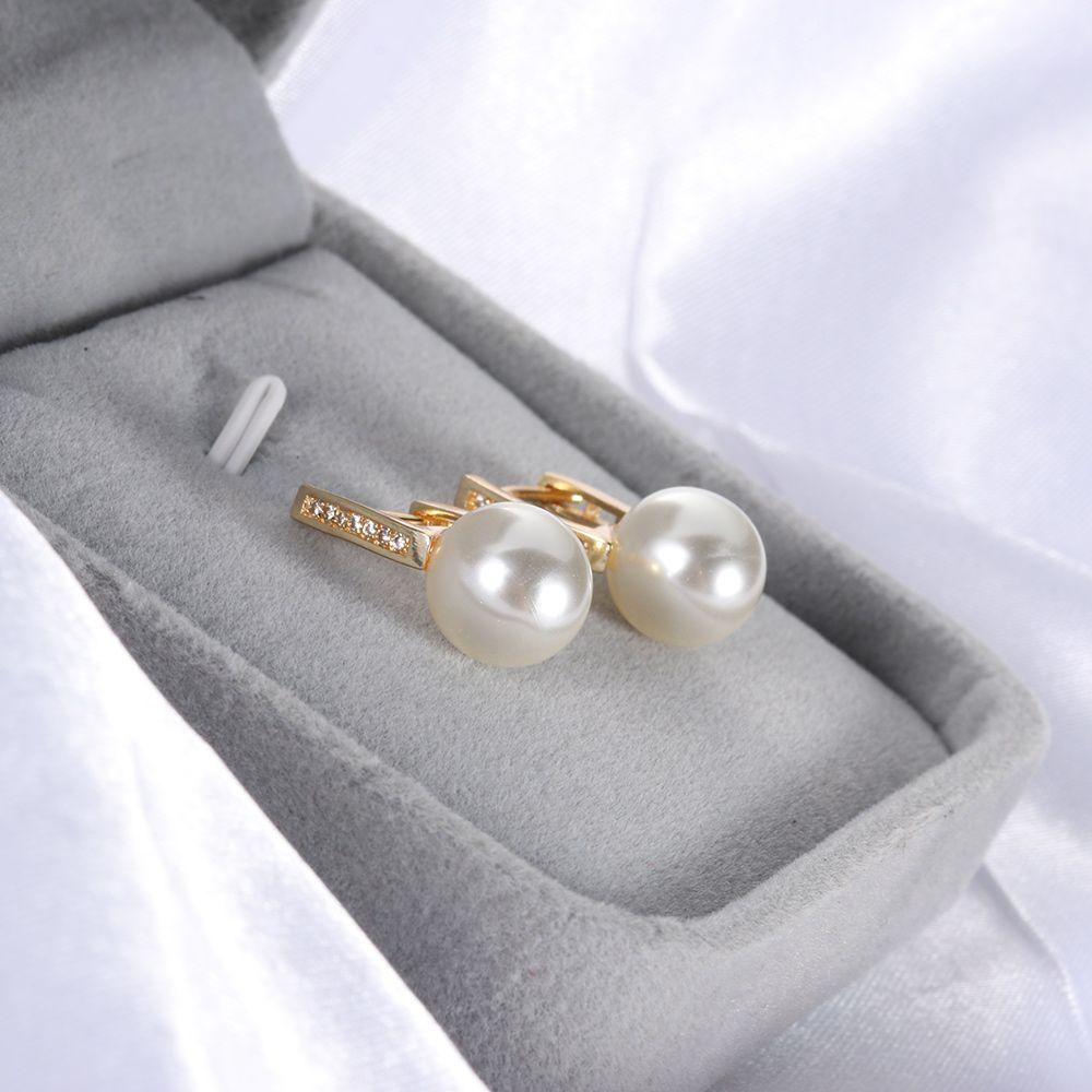 Bông Tai Mạ Vàng 18K Hình Tròn Lấp Lánh Thời Trang|Bông Tai Đính Đá Lấp Lánh