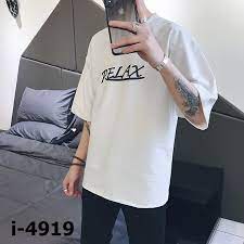 Áo thun nam cổ tròn,Áo phông nam RELAX cổ tròn in hình Feenystore