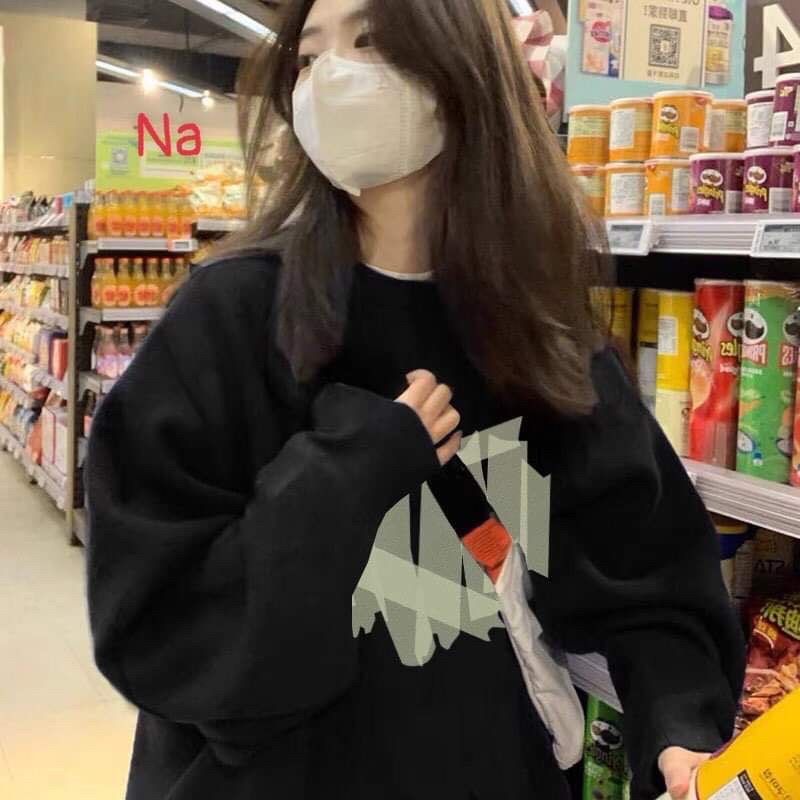 Áo nỉ bo cotton trái tim NA12