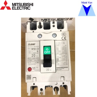 Aptomat mitsubishi mccb nf63-cv 3p 20a / nf63-cv 3p 32a / nf63-cv 3p 40a / nf63-cv 3p 6a