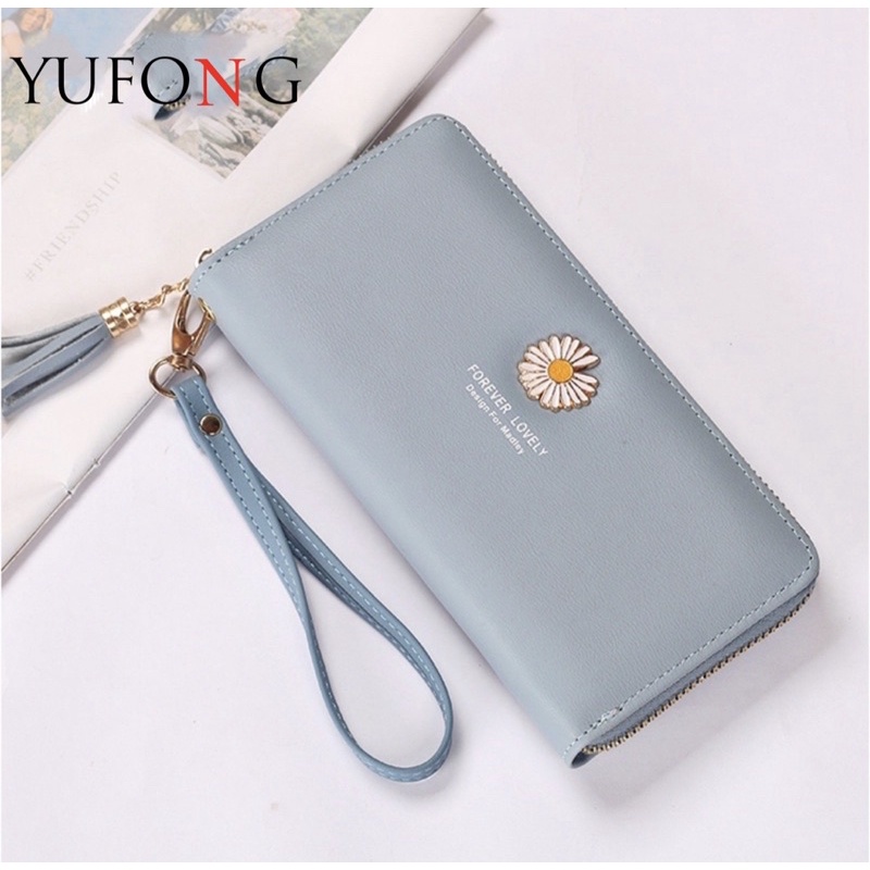 2021 phiên bản Hàn Quốc của ví nữ mới dây kéo dài 93#M