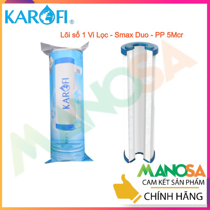 lõi số 1 karofi - smax duo 1 - PP 5Mcr - vi lọc[chính hãng] | BigBuy360 - bigbuy360.vn