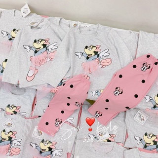 Bộ cotton micky siêu yêu cho bé gái