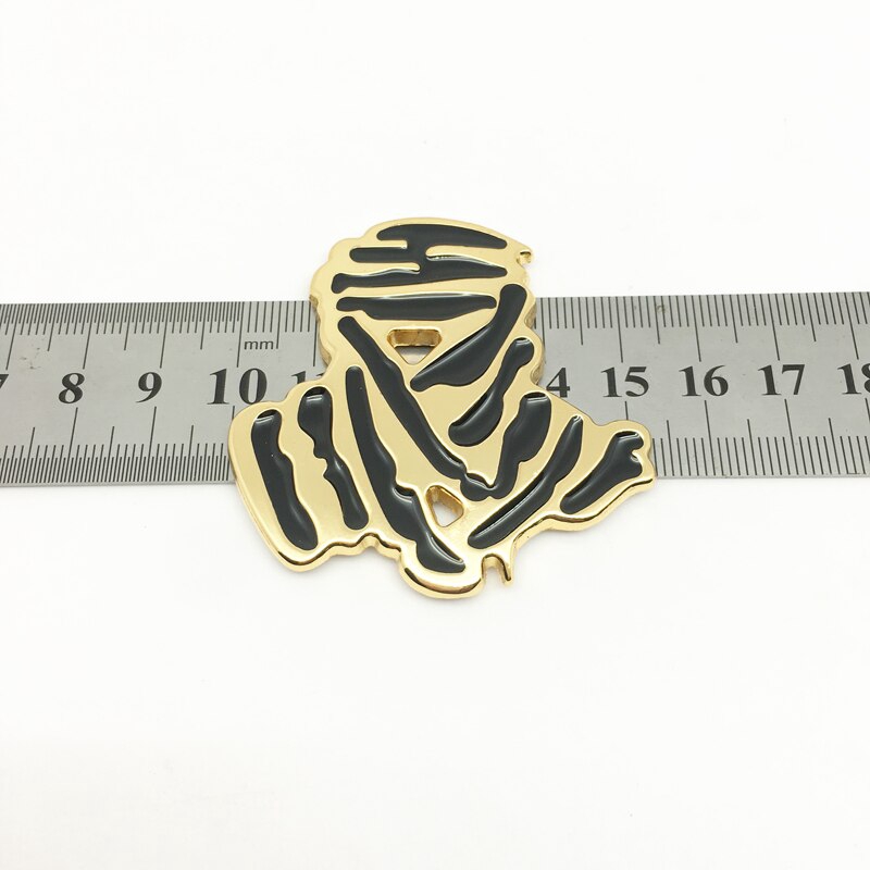 Kiểu dáng xe hơi ✷ ❈ nhãn dán kim loại cho logo Dakar Huy hiệu biểu tượng cốp sau Ốp lưng xe máy tự động Decal cho SUV Pickup 4X4 cho Jeep