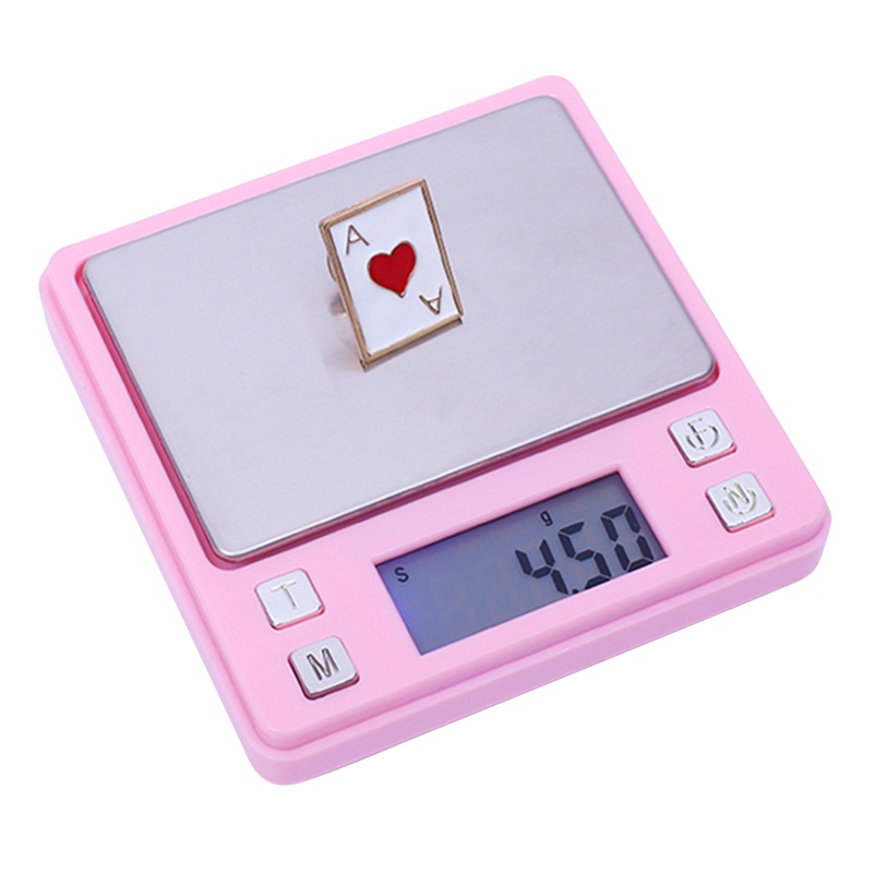 Cân Điện Tử Gram Màn Hình LCD 200g / 0.01g Bỏ Túi Tiện Dụng