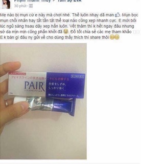 [Chọn size] Kem trị mụn pair Nhật Bản