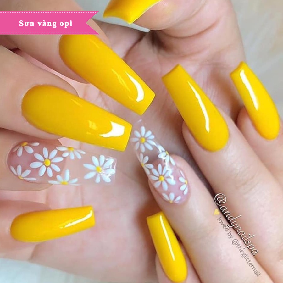 Sơn móng tay màu vàng - sơn gel OPI cơ bản được nhiều thợ nail tin dùng
