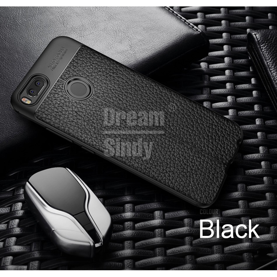 Ốp Lưng Auto Focus Vân Da Cho Xiaomi Mi 5X