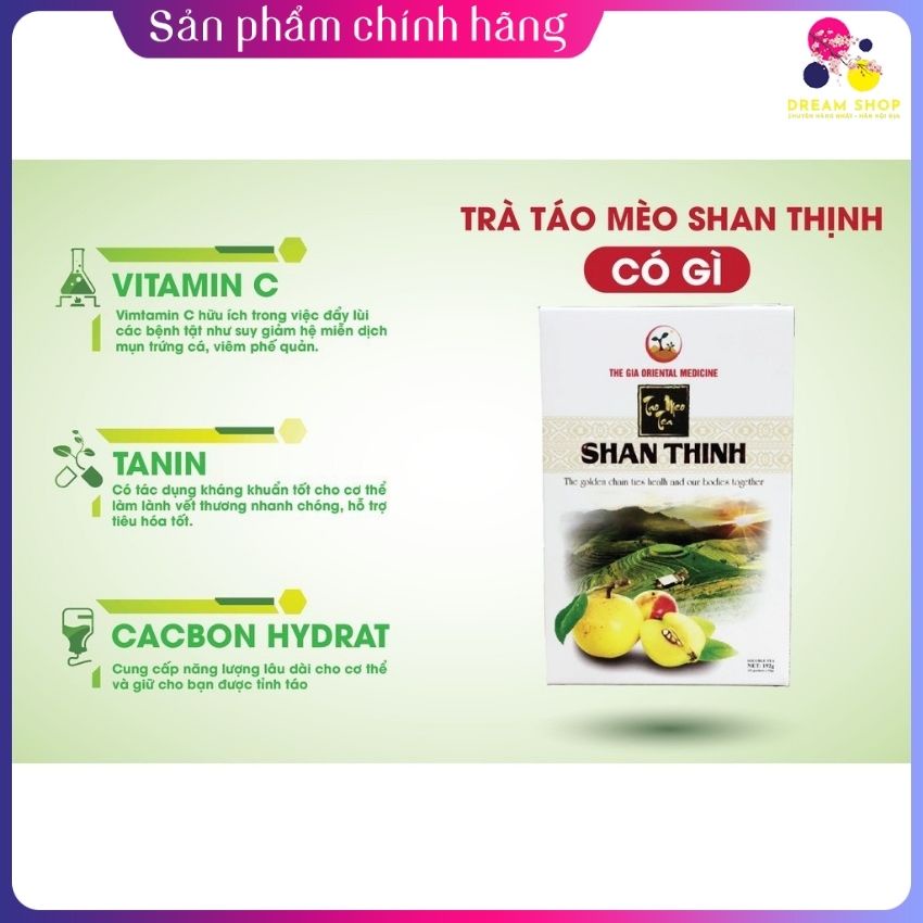 Trà táo mèo Shan Thịnh Việt Nam giải nhiệt mùa hè