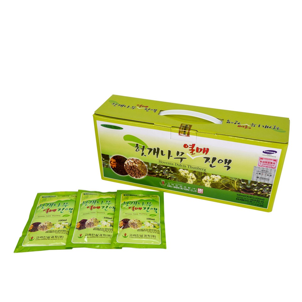 Nước bổ gan 2 vòng Hàn Quốc hộp 30 gói