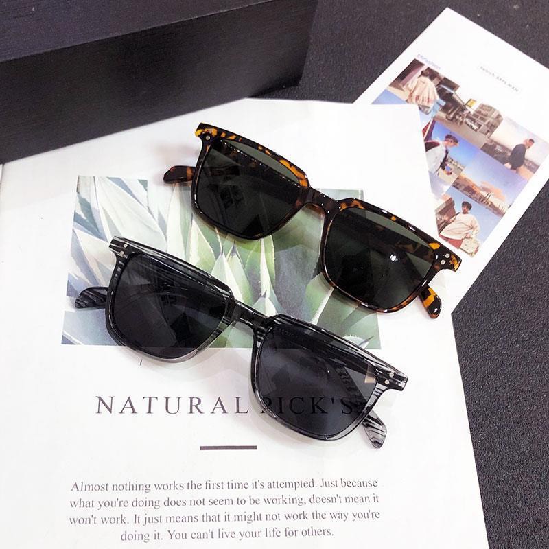 Kính râm thời trang nam nữ gọng vuông cao cấp Hàn Quốc đạt tiêu chuẩn ANSI chống tia UV bảo vệ mắt -103 | BigBuy360 - bigbuy360.vn