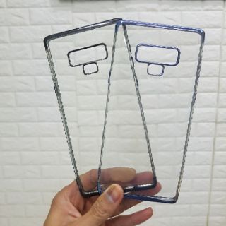 Ốp lưng Baseus Glitter Note 9 viền màu siêu dẻo