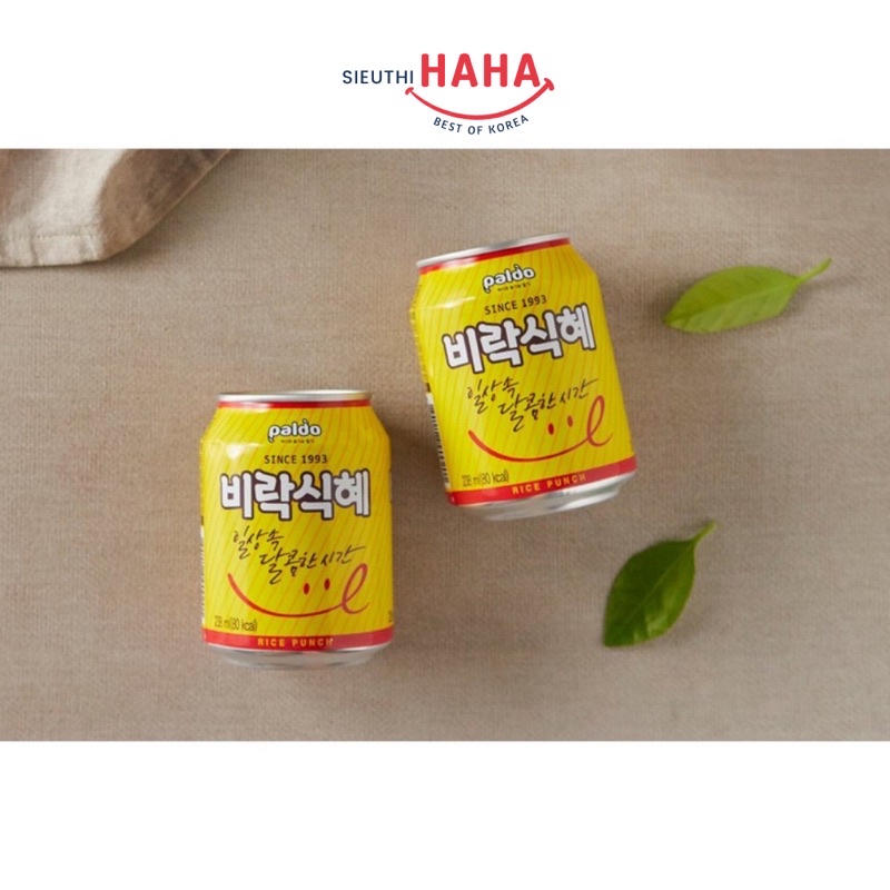 Nước gạo rang hàn quốc PALDO BIRAK SHIKHYE 238ml