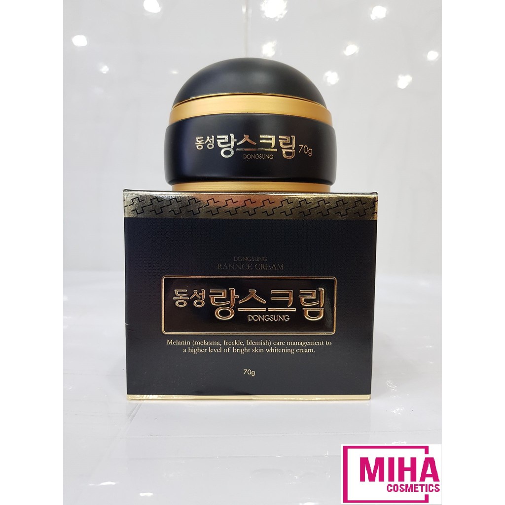 Kem Hỗ Trợ Làm Mờ Nám Dongsung Rannce Cream Chiết Xuất Thảo Dược Tự Nhiên 70g Hàn Quốc