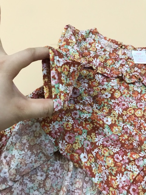 Váy hoa nhí dư xịn cho bé gái