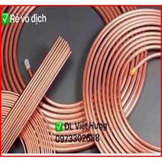 Ống đồng toàn phát D10X0,71- ống đồng điều hoà cuộn 15 m