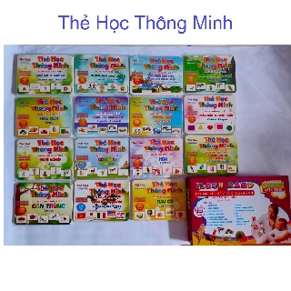 [XẢ KHO] BỘ THẺ HỌC THÔNG MINH CHO BÉ 0-6 TUỔI VỀ THẾ GIỚI XUNG QUANH