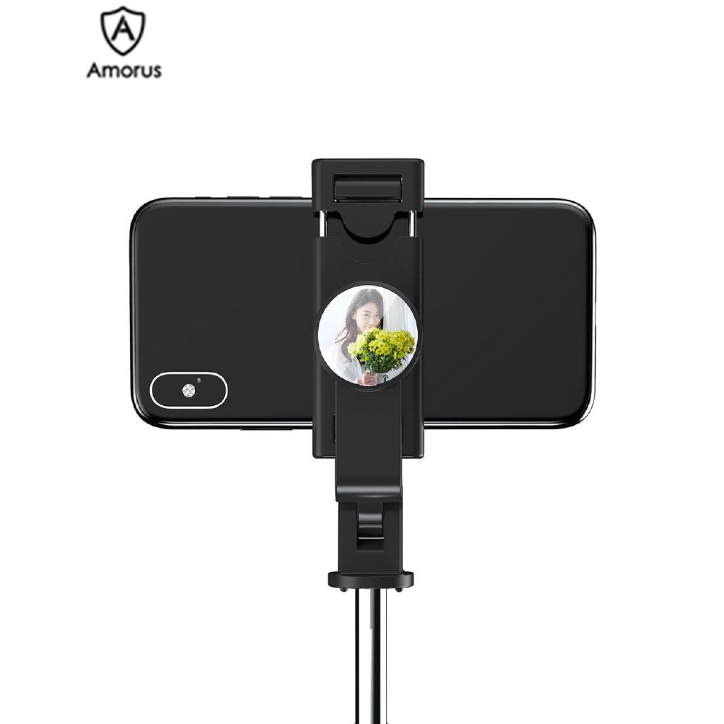 Chân đứng Tripod chụp ảnh Amorus K10 hỗ trợ kết nối Bluetooth và hẹn giờ chuyên dụng | BigBuy360 - bigbuy360.vn