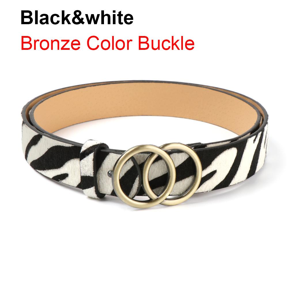 Thắt Lưng Da Rắn Họa Tiết Da Rắn Cá Tính Thời Trang