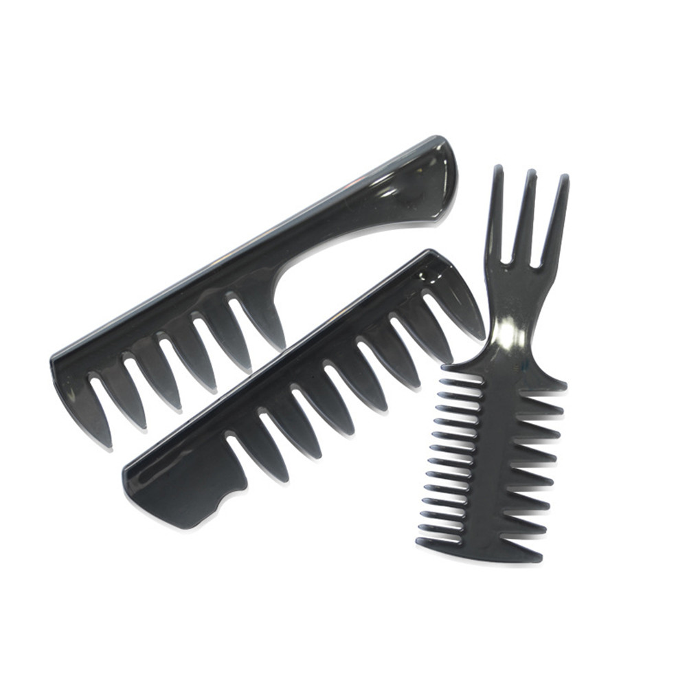 Lược Chải Tạo Kiểu Tóc Răng Rộng Bền Bỉ Cho Nam