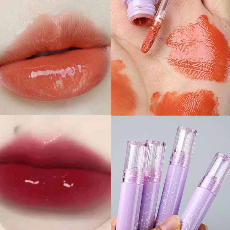 Mirror Lipstick Water Ball Light Air Lipgloss Flash Lip Glaze