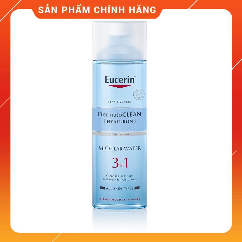 Eucerin Nước Tẩy Trang DermatoClean Micellar Cleansing Fluid 3 in 1 200ml