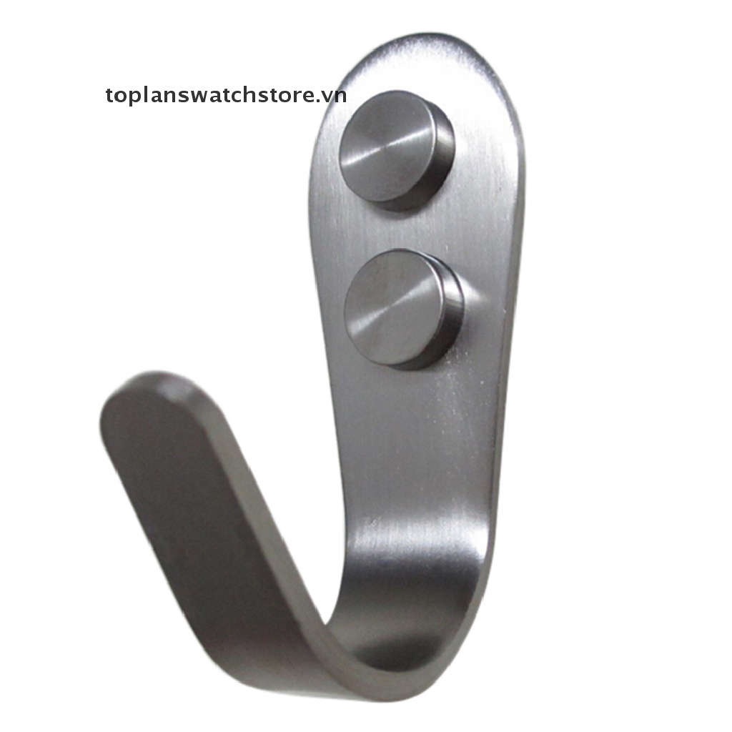 1 Móc Treo Đồ Bằng Thép Không Gỉ Gắn Cửa Tủ Nhà Bếp
