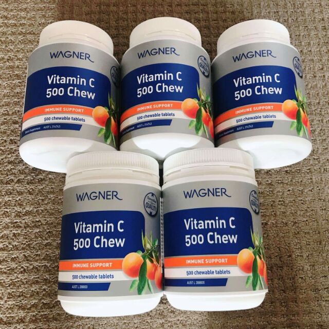 Vitamin C 500 lv nhai wagner