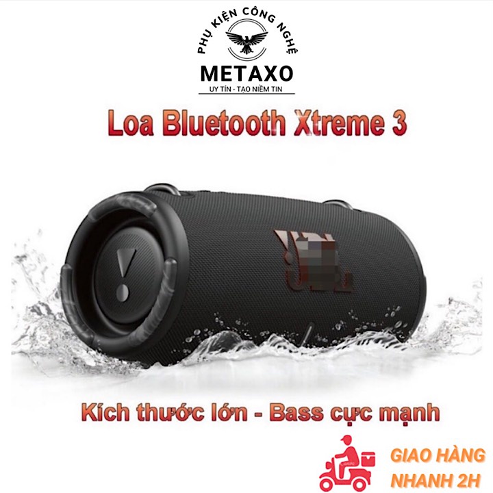 Loa Bluetooth Xtreme 3 Siêu Bass Nghe Nhạc Hay Bass Trầm Dùng Được Usb Thẻ Nhớ Cổng 3.5 [ BH 06 Tháng 1 đổi 1 ]