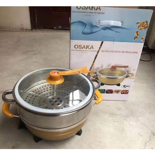 ❤️[Free ship] Nồi Lẩu Điện Đa Năng 2 Tầng Osaka Mới