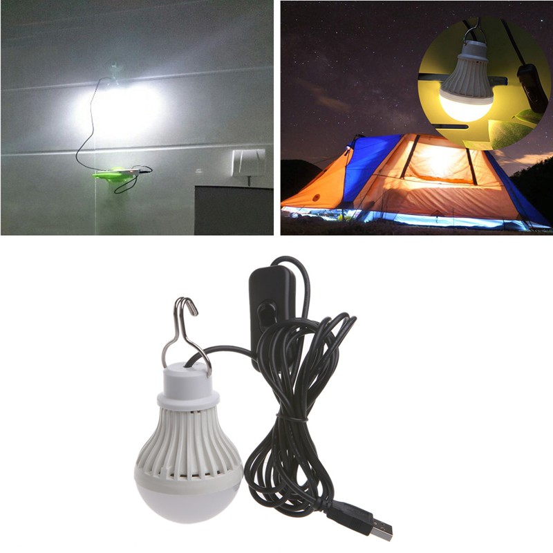 Bóng đèn led cắm trại 5w