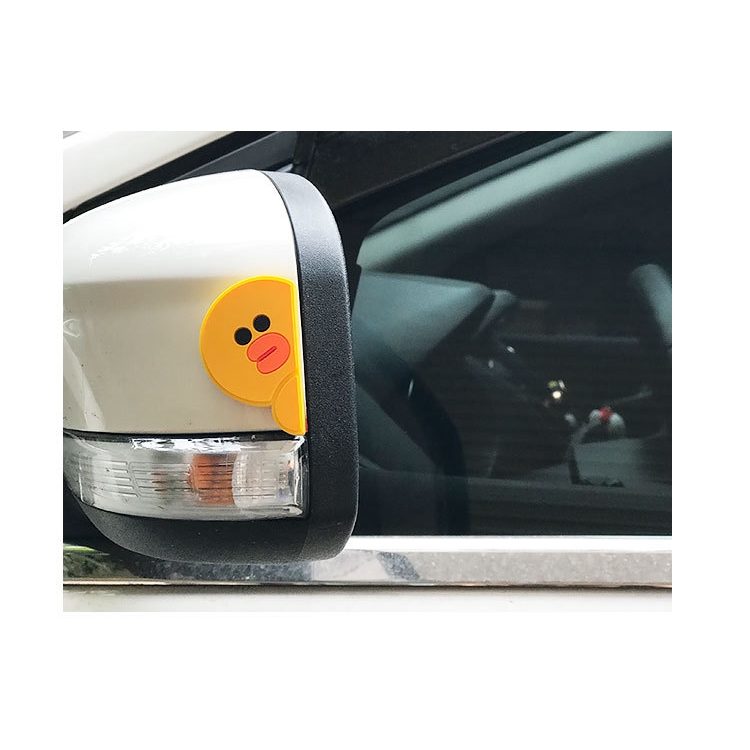 Miếng Dán Cao Su Hình Gấu Dễ Thương Bảo Vệ Cửa Xe Hơi Chống Va Chạm