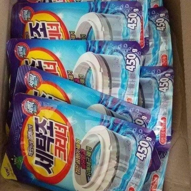 Gói tẩy lồng máy giặt