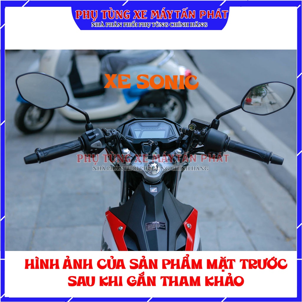 Gương Kính chiếu hậu Chân Ngắn Sonic &amp; winner 150 &amp; winner x Hãng Honda (1cặp Gồm Trái + Phải) Cam Kết Hàng Thiệt