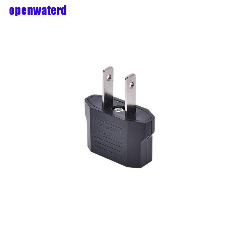 Set 4 Phích Cắm Chuyển Đổi Eu Sang Us Tiện Dụng Mới