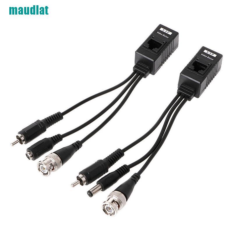 1 Cặp Thiết Bị Chuyển Đổi Nguồn Điện Bnc Sang Rj45 Cho Cctv Camera | BigBuy360 - bigbuy360.vn