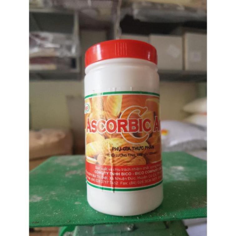 Phụ Gia Thực Phẩm Ascorbic Acid 1000 Viên- Giao 1 Hộp