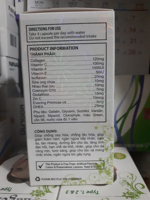 Viên đẹp da Collagen +C