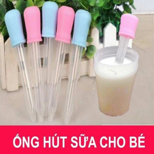 [Mã 267FMCGSALE giảm 8% đơn 500K] Ống bón sữa_ thuốc cho bé 5ml ( LOẠI 1)