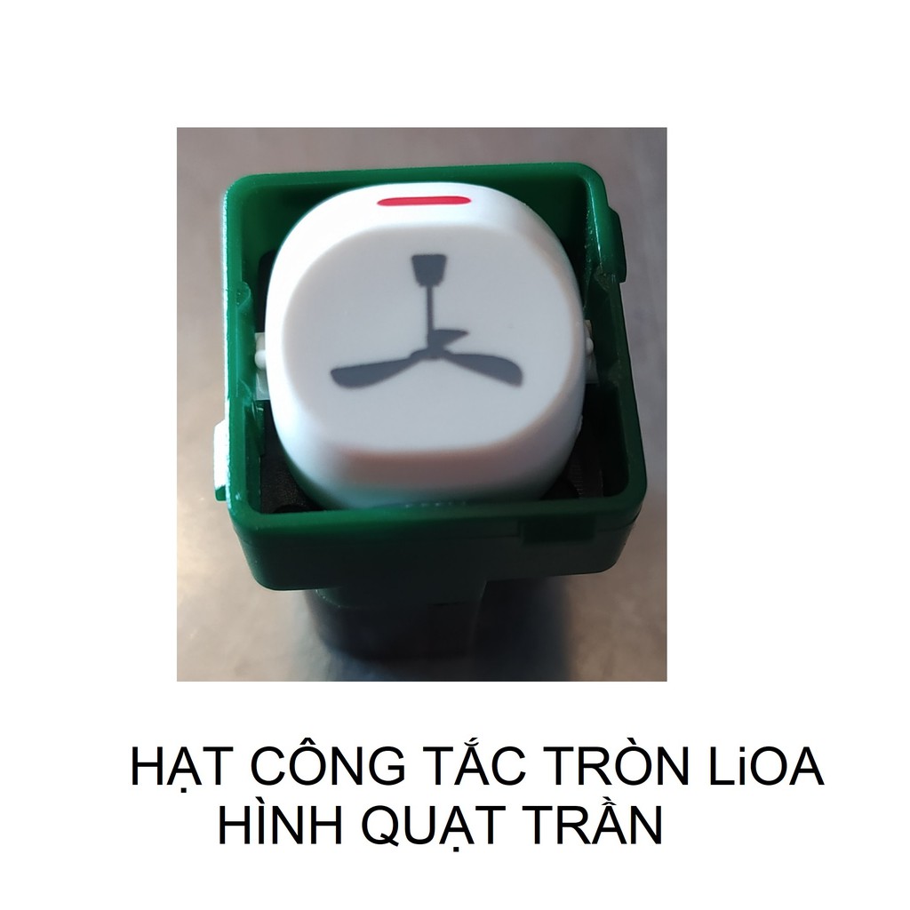 CÔNG TẮC TRÒN 1 CHIỀU LiOA CÓ HÌNH BIỂU TƯỢNG.