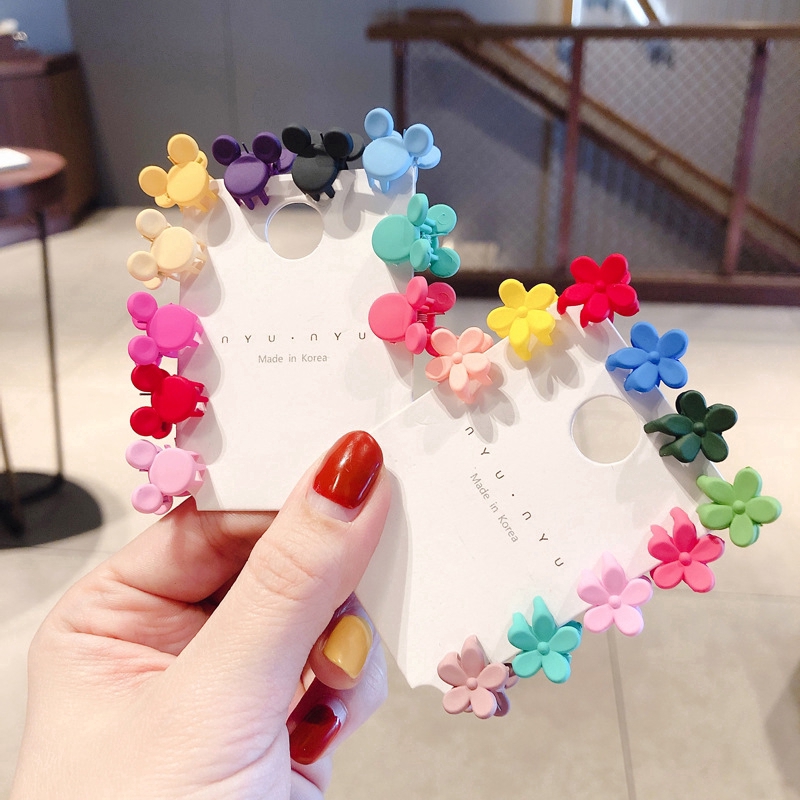 Kẹp tóc 17KM hình bông hoa phong cách Hàn Quốc thời trang xinh xắn cho nữ