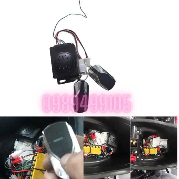 Báo động chống chộm xe điện 48V 60V 72v